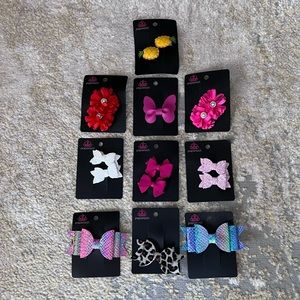 Paparazzi assorted hair clips 10 pieces